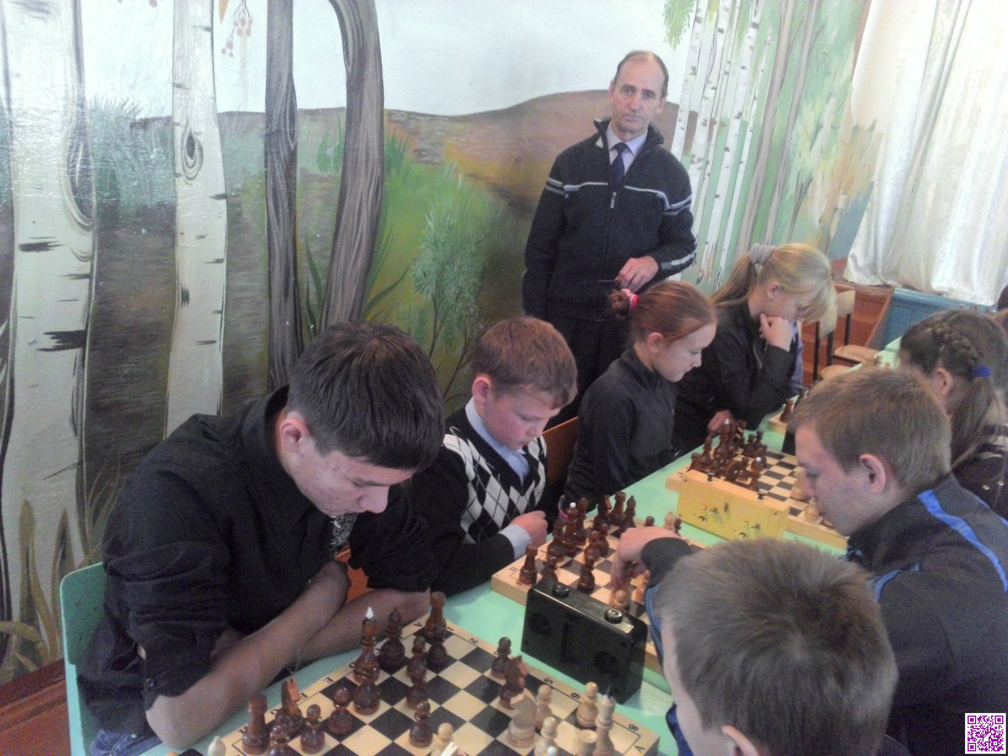 Соревнования по шахматам в с. Девлезеркино