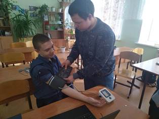 Точка роста. «Подсчет пульса до и после дозированной нагрузки. Измерение артериального давления»